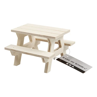 Mini-Picknicktisch aus Holz