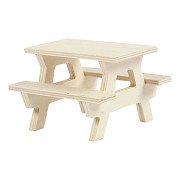 Mini-Picknicktisch aus Holz