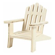Mini chaise de jardin en bois