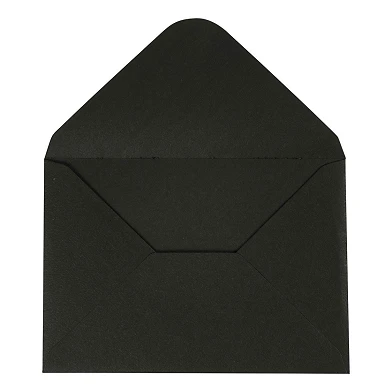 Envelop Zwart, 11,5x15cm, 10st.