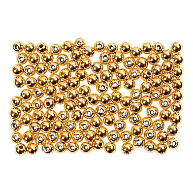 Perlen Gold, 150 Stück.