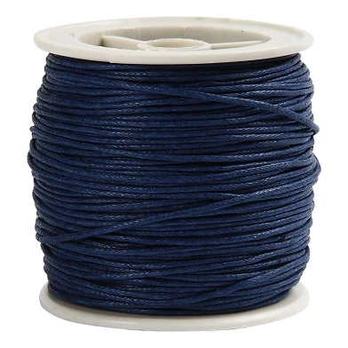 Cordon en coton Bleu, 40m