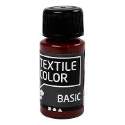 Peinture textile semi-opaque Textile Color - Marron, 50 ml