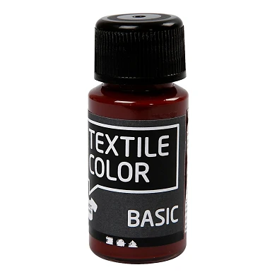 Peinture textile semi-opaque Textile Color - Marron, 50 ml