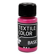 Peinture textile semi-opaque Textile Color - Rose, 50 ml