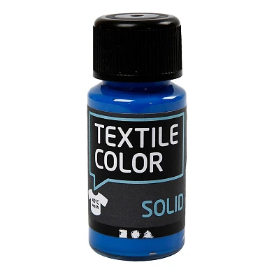Peinture textile opaque Textile Color - Bleu brillant, 50 ml
