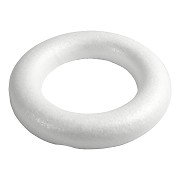 Styropor Ringen met Platte Achterkant, 30cm