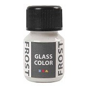 Peinture givrée Glass Color - Blanc, 30 ml
