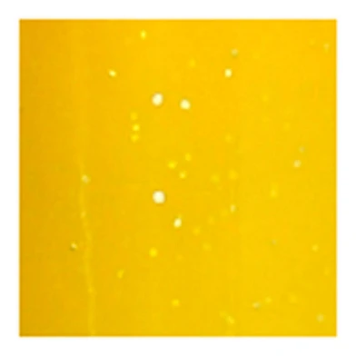 Glas- und Porzellanstift, glitzernd, halbdeckend – Gelb