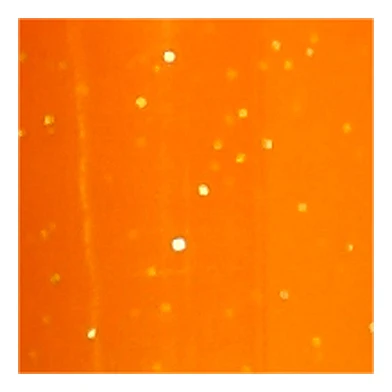 Glas- und Porzellanstift, glitzernd, halbdeckend – Orange