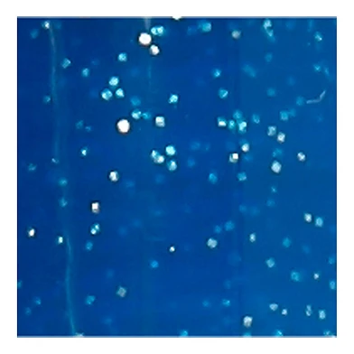 Glas- en Porseleinstift Glitter Semi-Dekkend - Blauw