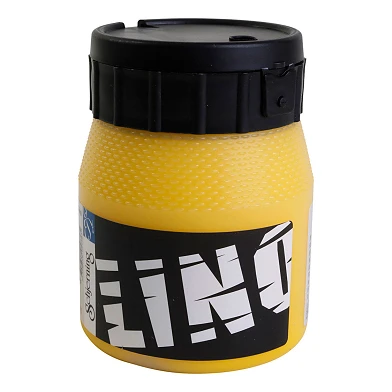 Linoleumfarbe – Gelb, 250 ml