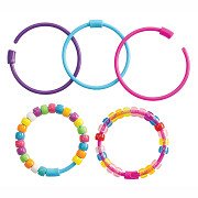 Colorations - Bracelets en perles avec fermoir, lot de 24