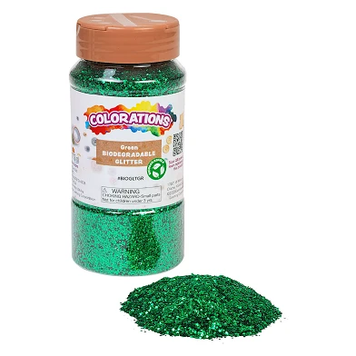 Colorations - Paillettes biodégradables - Vert, 113 grammes