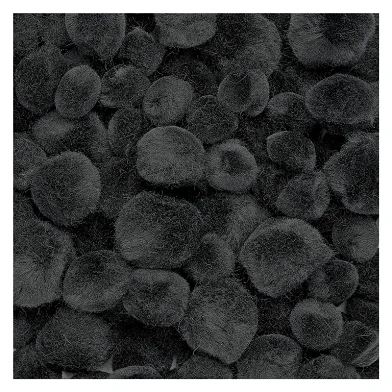 Colorations - Pompons Noirs, 100pcs.
