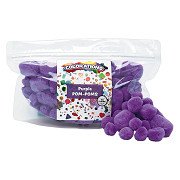 Colorations - Pom Poms Paars, 100st.