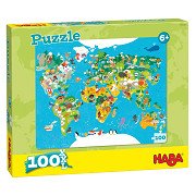 Haba Puzzle-Weltkarte