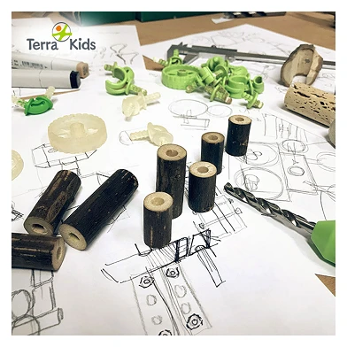 Haba Terra Kids - Kit de construction de démarrage pour connecteurs
