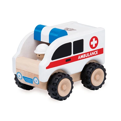 Wonderworld Krankenwagen aus Holz
