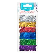 Glitzer Metallic 2g, 6 Farben