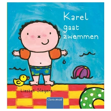 Karel gaat zwemmen
