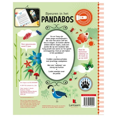 Speuren in het Pandabos + kartonnen zaklamp