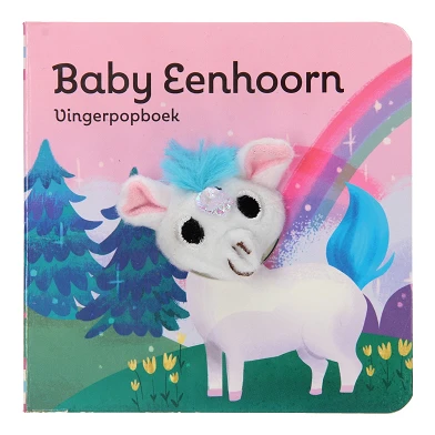 Vingerpopboekje Baby Eenhoorn