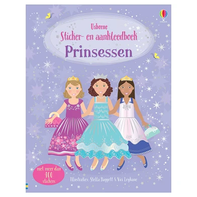 Sticker- en Aankleedboek Prinsessen