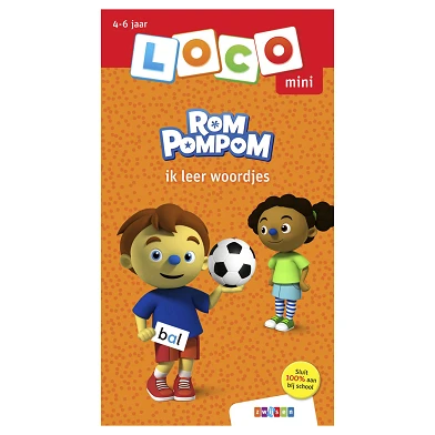 Mini Loco - Rompompom ik leer woordjes (4-6 jaar)