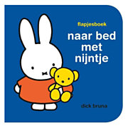 livre à rabat au lit avec Miffy