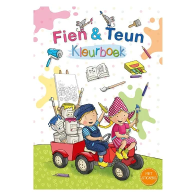 Livre de coloriage Fien & Teun