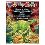 Erstellen Sie Ihr eigenes Tyrannosaurus-Stickerbuch