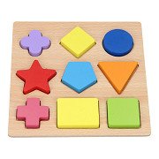 Holzformpuzzle, 9tlg.