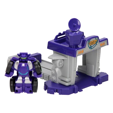 Piste de lancement de l'ensemble de transformation Max Robot - Violet