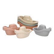 Badeboote Pastell, 6-tlg.