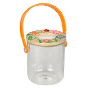 Insectenpotje Met Vergrootglas Oranje