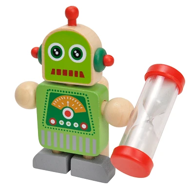 Robot Tandenborstelhouder met Zandloper