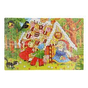 Holzpuzzle Hänsel & Gretel, 88tlg.