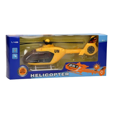 Hubschrauberlicht und Ton – Gelb