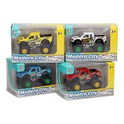 Druckguss-Monster-Truck zum Zurückziehen