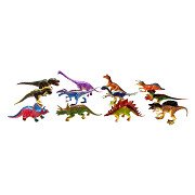Dinosaures, 12 pièces.