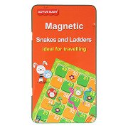 Slangen- en Ladderspel Magnetisch in Blik