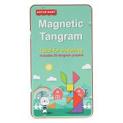 Magnetische Tangram in Blik