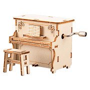 Houten Bouwpakket Wind Up Piano