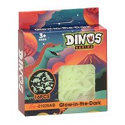 Glow in the Dark Dino's, 16dlg.