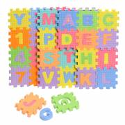 Bath Puzzle Foam Buchstaben und Zahlen