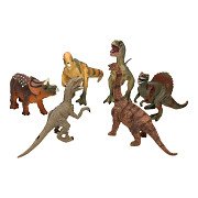 Ensemble de jeu de luxe dinosaure, 6 pièces.
