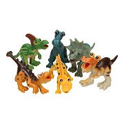 Freches Dinos Spielset, 6-tlg.