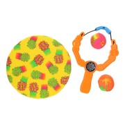 Schleuder-Set mit Wasserbällen und Frisbee