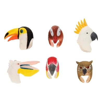 Marionnettes à doigts d'animaux modèle 3D